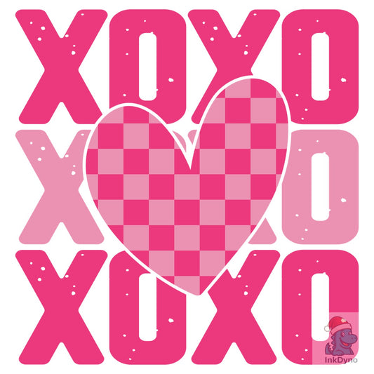 XOXO Heart Valentine's Day - DTF Transfer