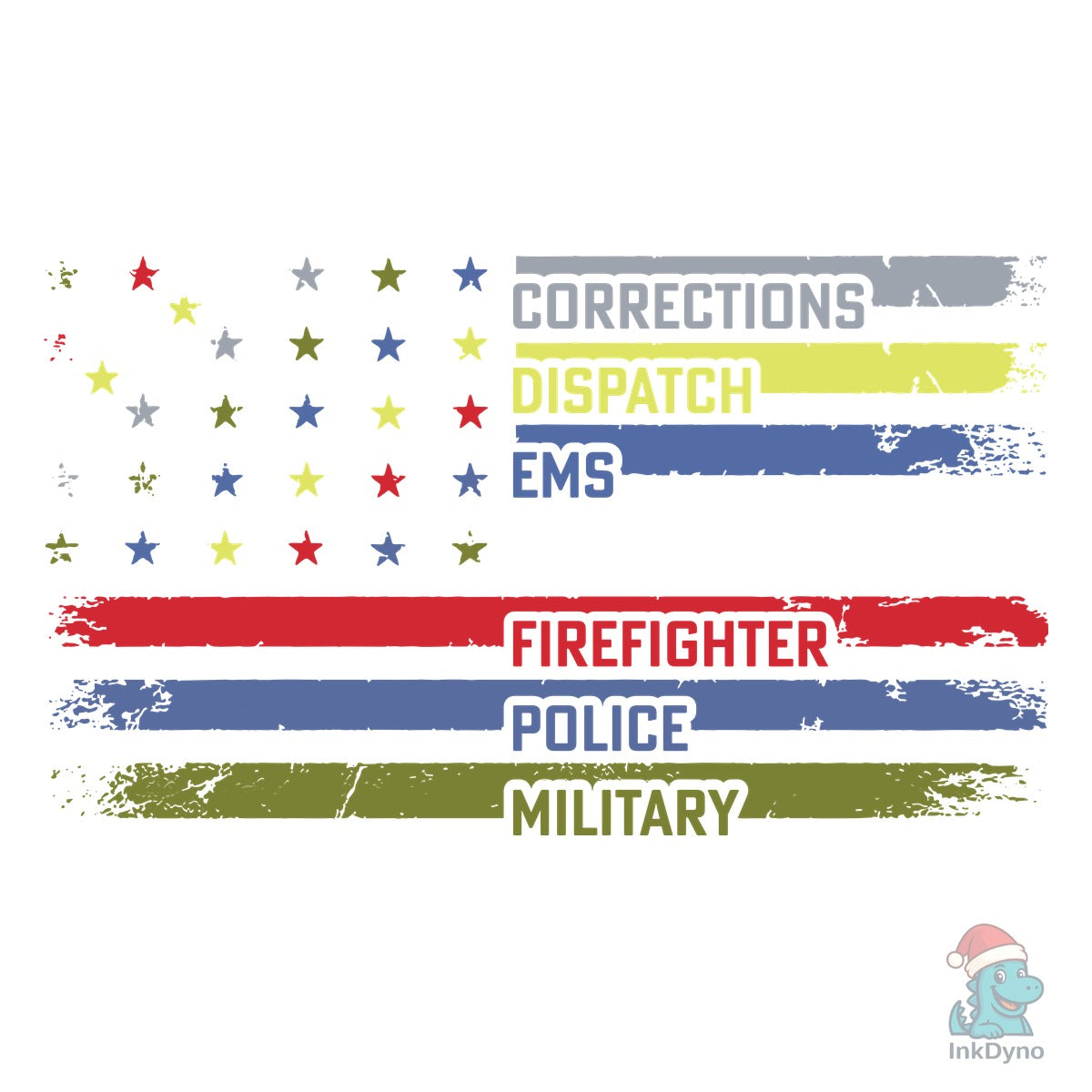 RETRO MILITARY CORRECTIONS DISPATCH EMS