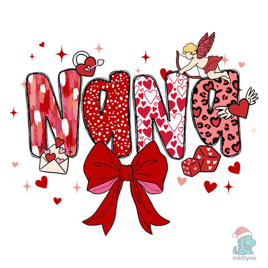 Nana Valentine Coquette Sublimation - DTF Transfer