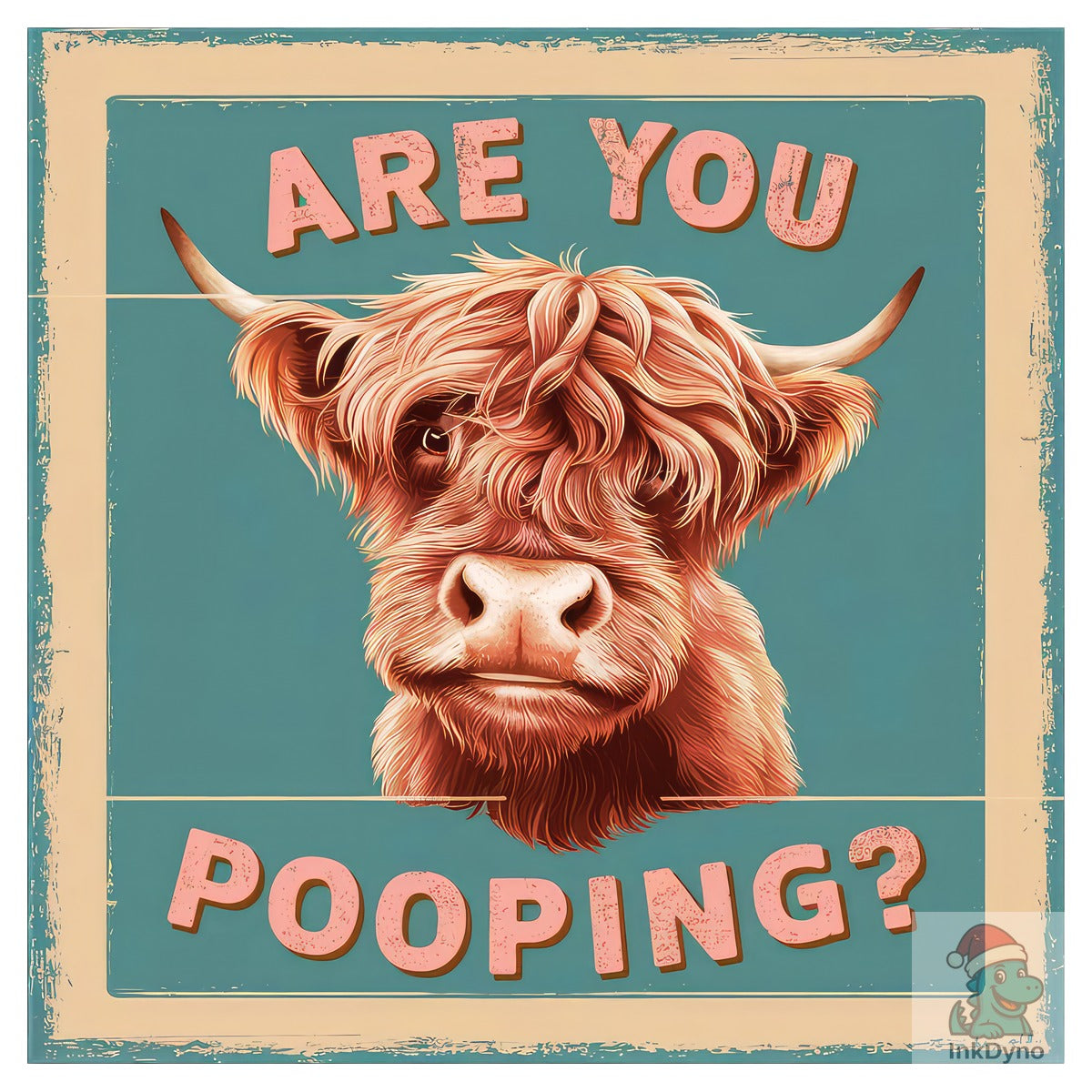 Funny Cow Are You Pooping