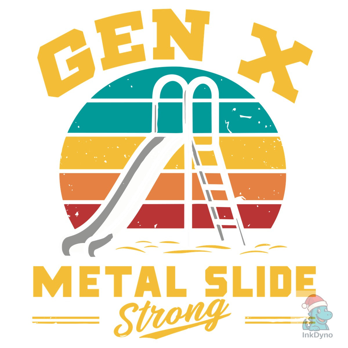 Gen X Metal Slide Strong Nostalgia