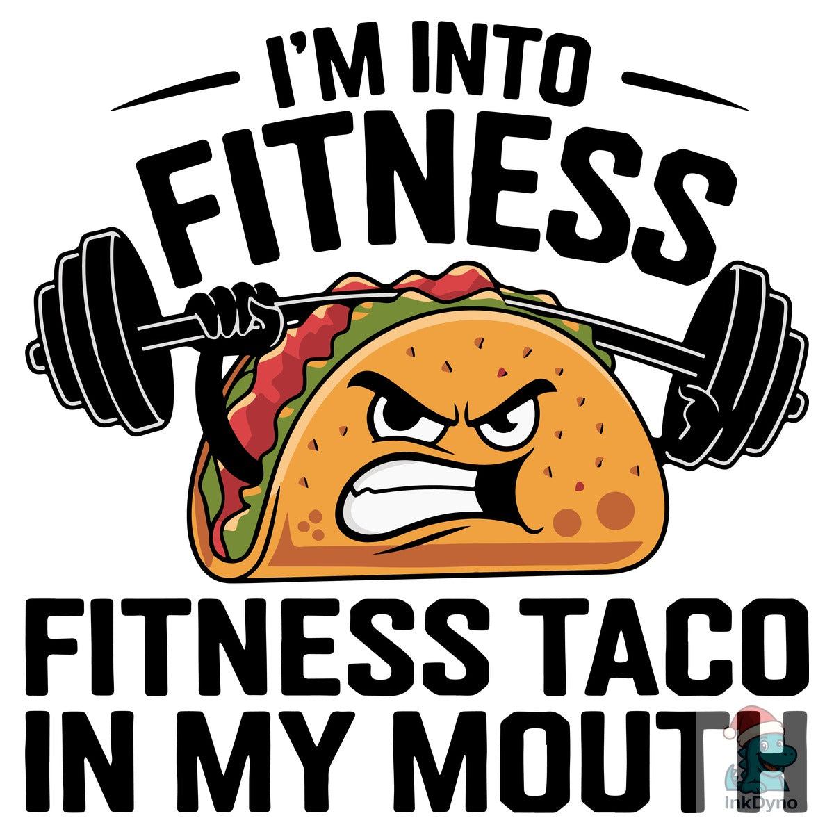 Funny Fitness Taco