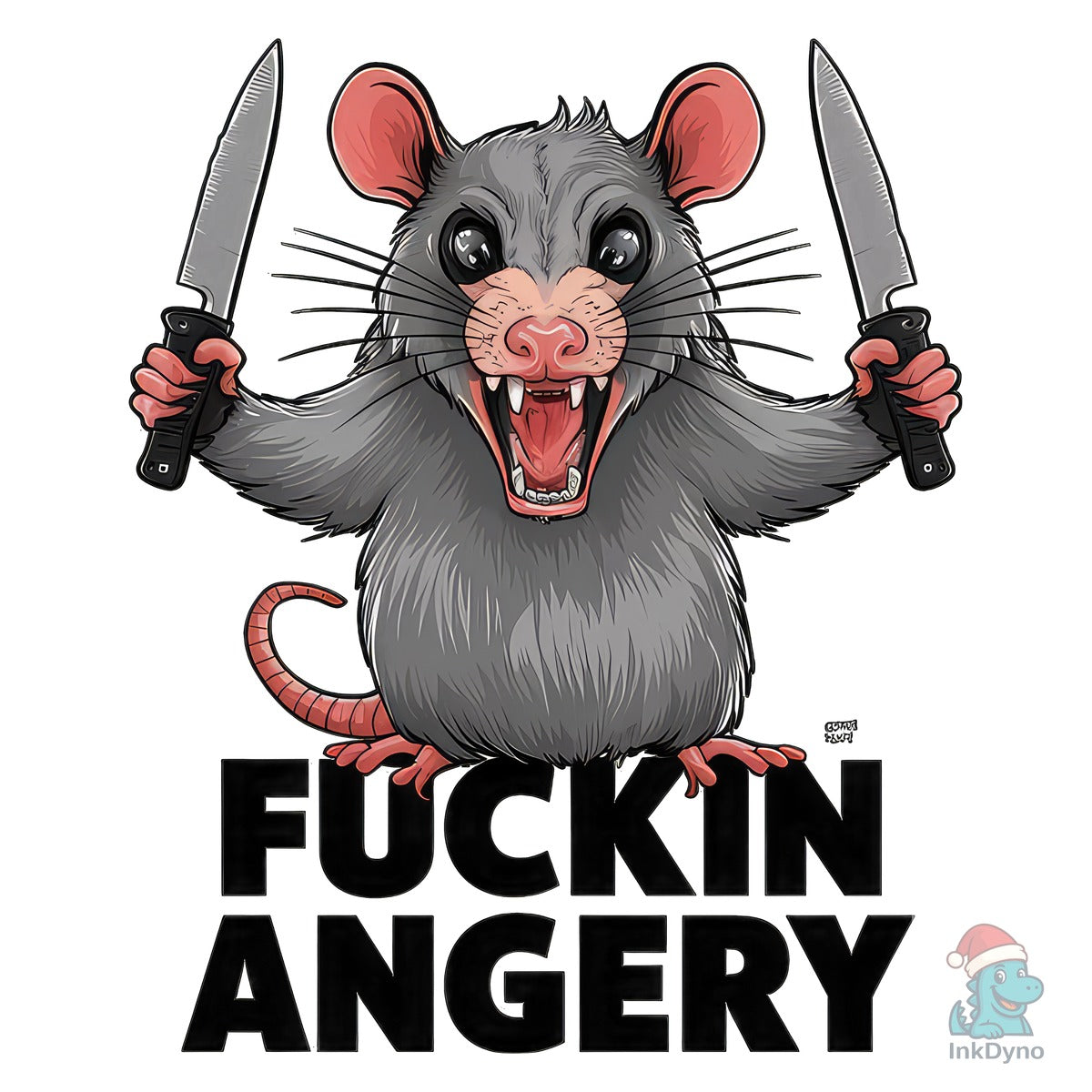 Angry Opossum Funny Opossum