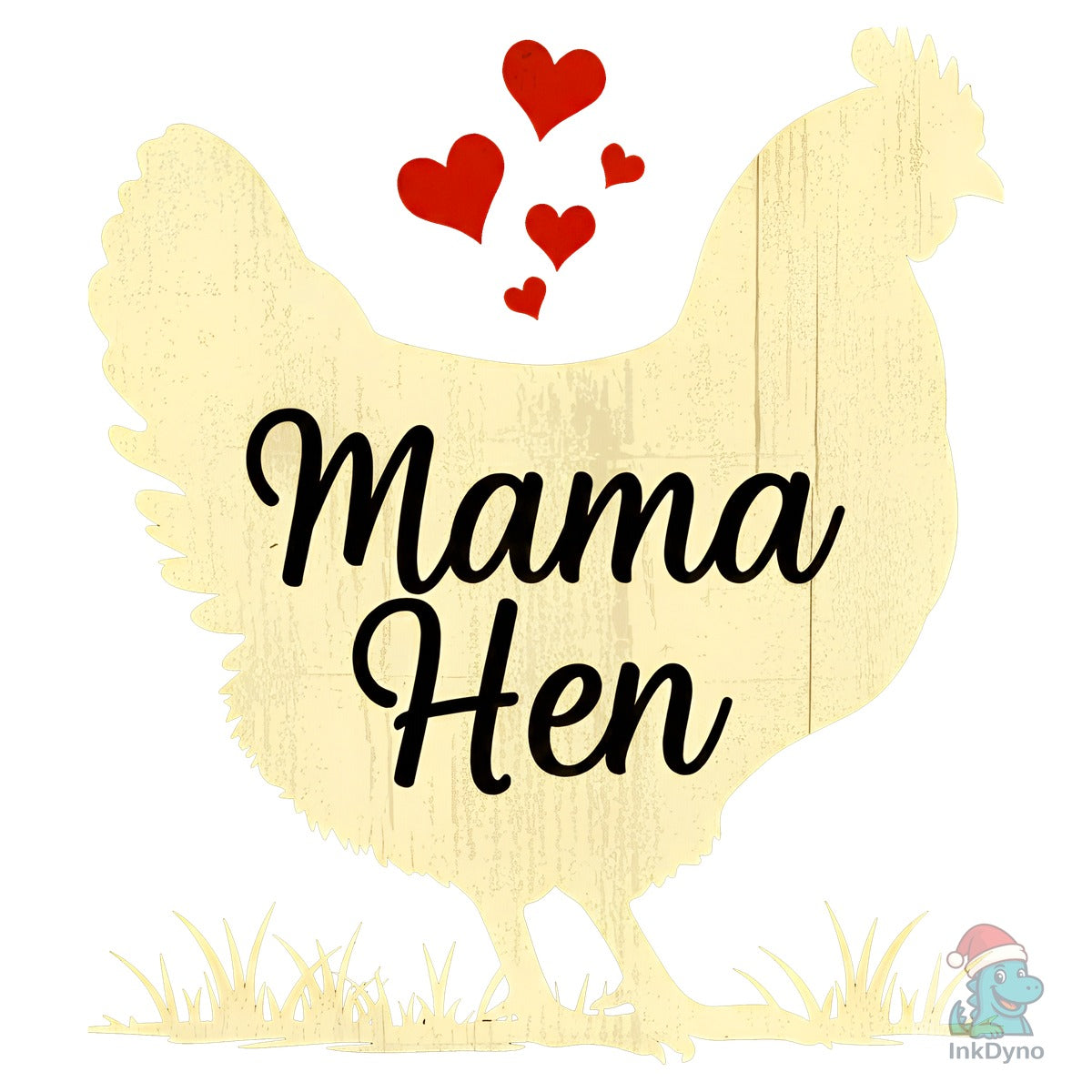 Mama Hen T- Shirt Design