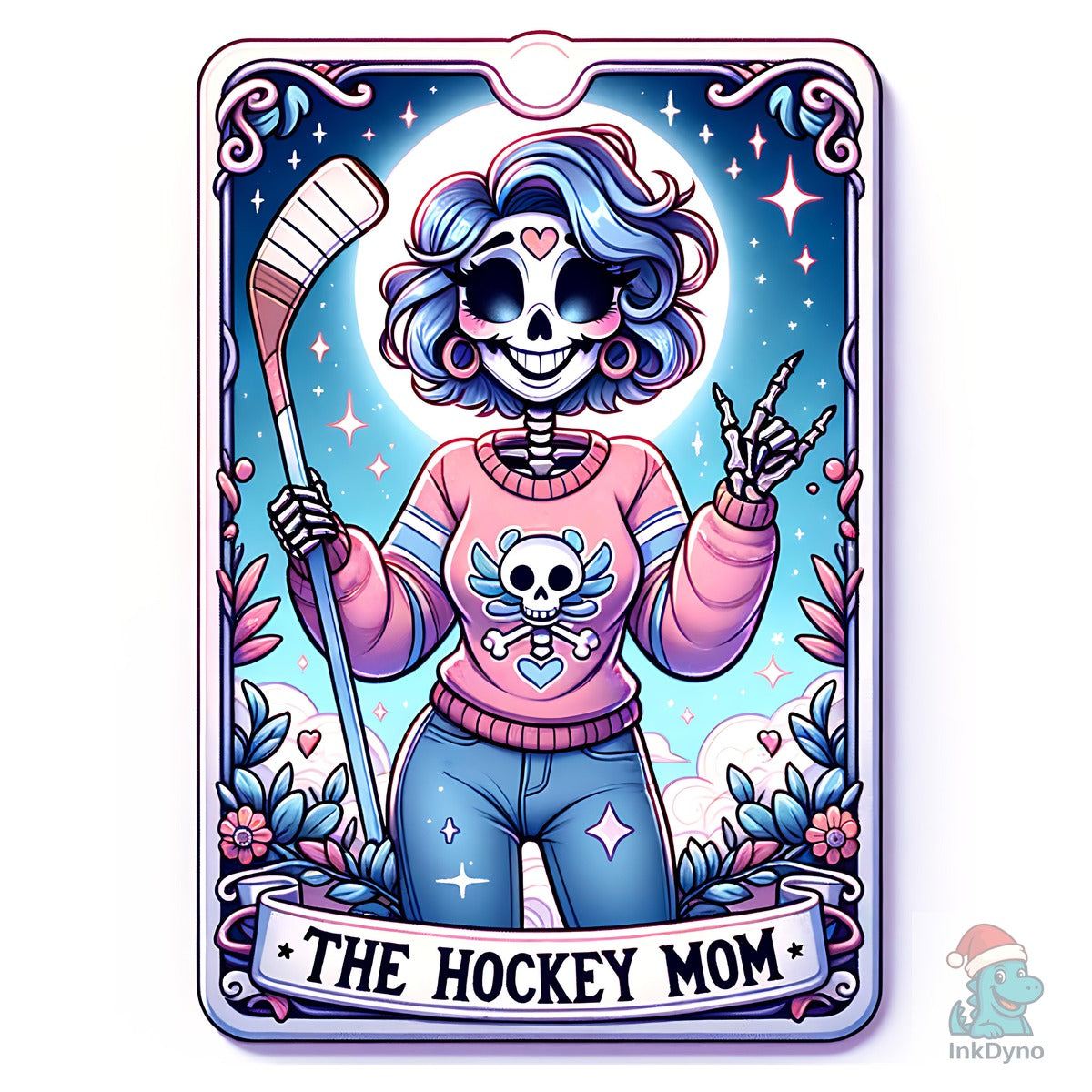 The Hockey Mom Tarot Card