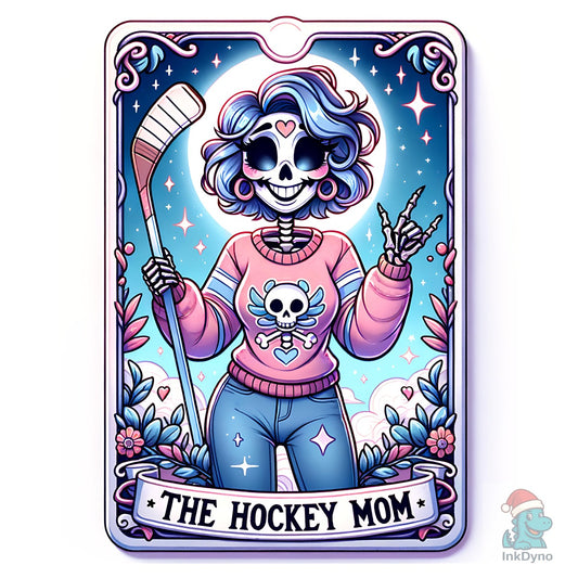 The Hockey Mom Tarot Card - DTF Transfer
