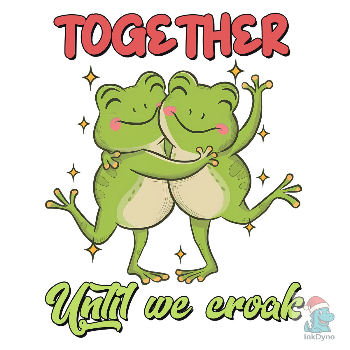 Together Until We Croak Cute Frog