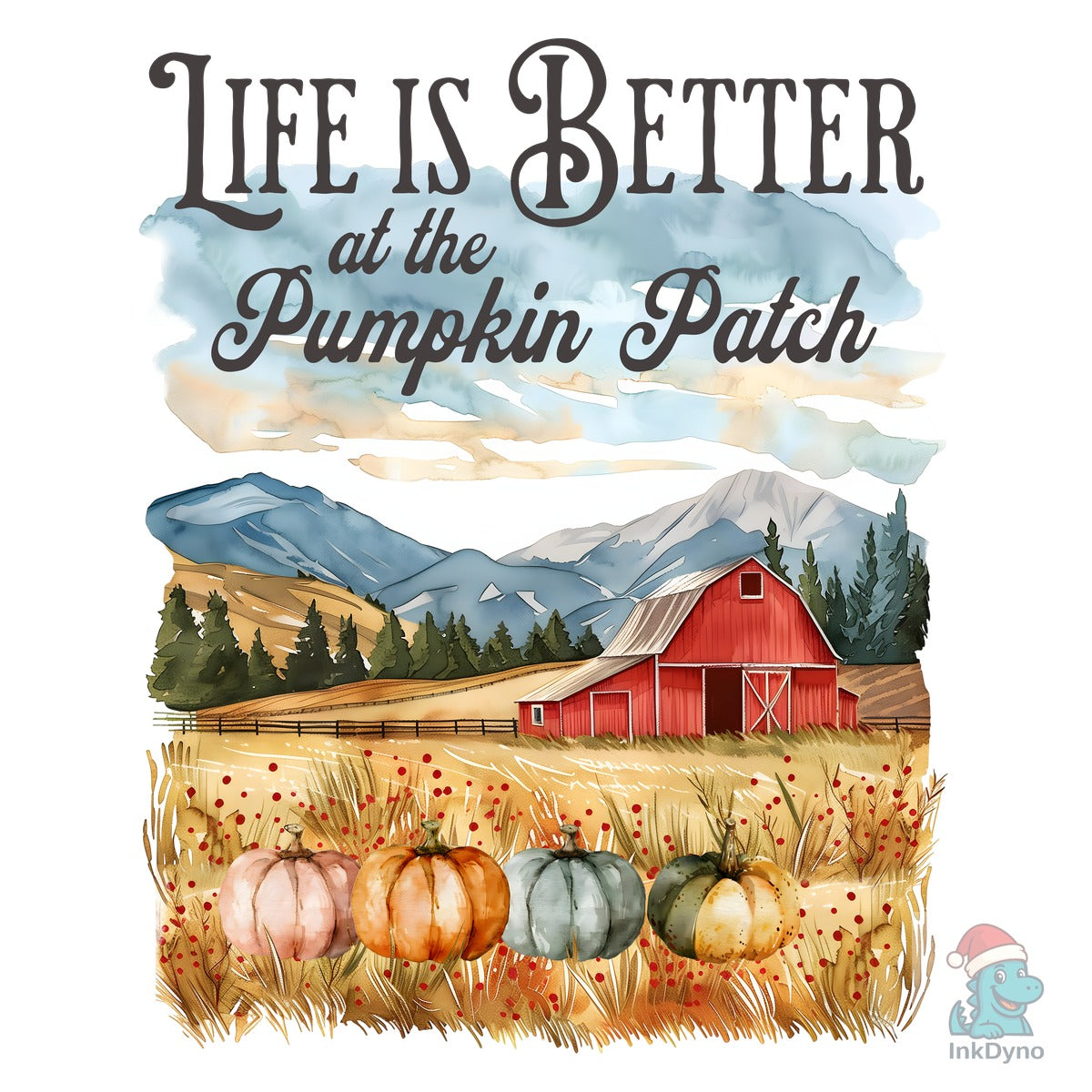 Pumpkin Patch Barn Fall Design