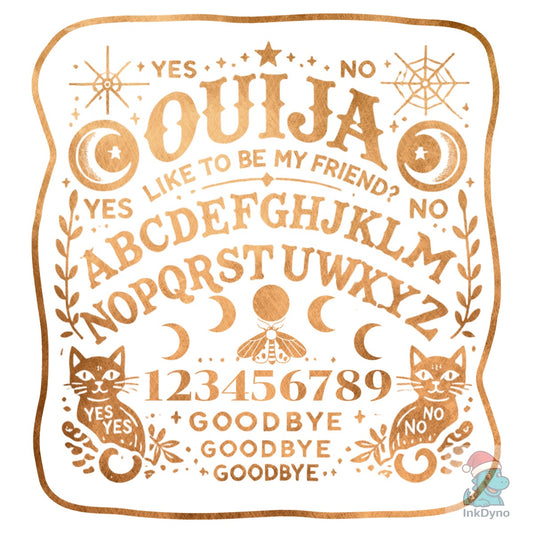 Like to Be My Friend Ouija Board - DTF Transfer