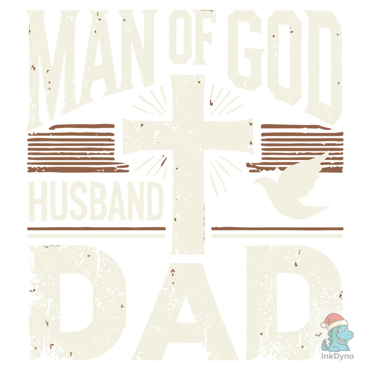 Man of God Husband Dad Tee