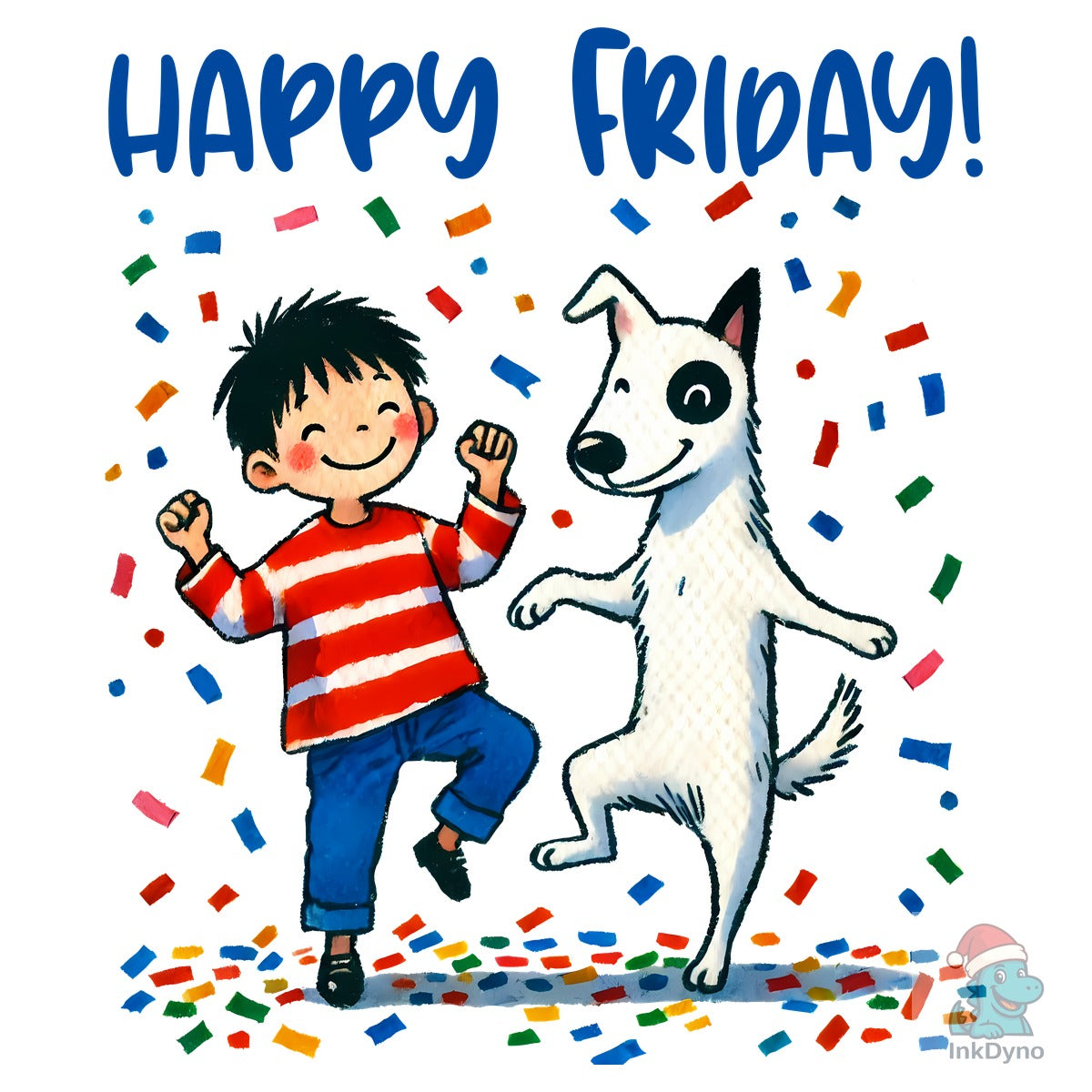 Snoopy Happy Friday Sublimation