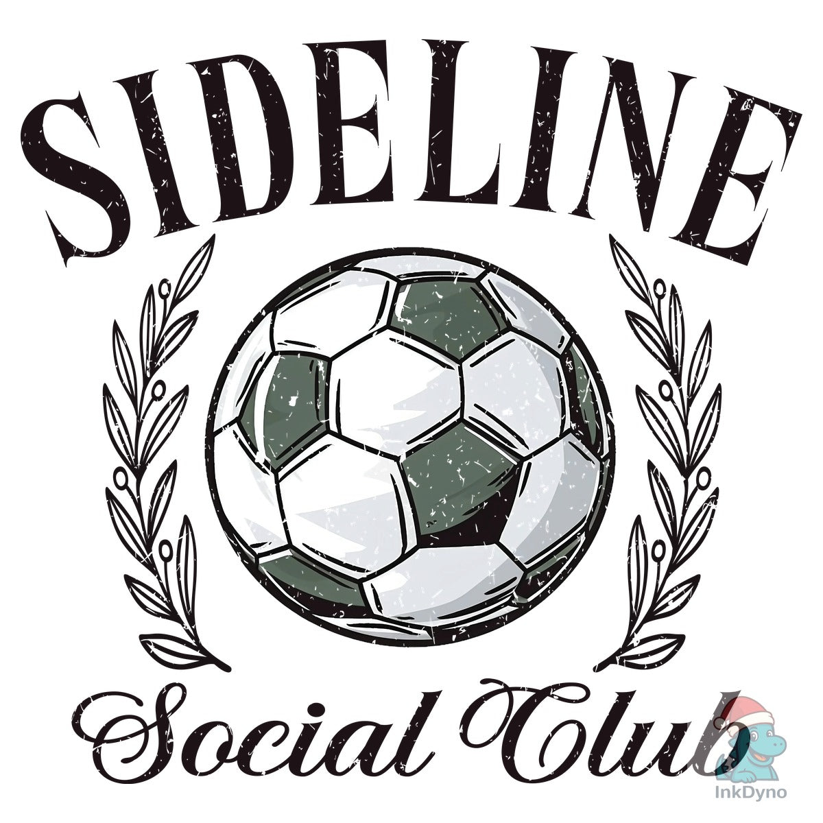 Soccer Mom Sideline Social Club Graphic