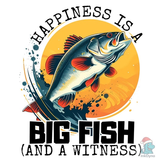 Fishing Dad Father's Day Fish - DTF Transfer