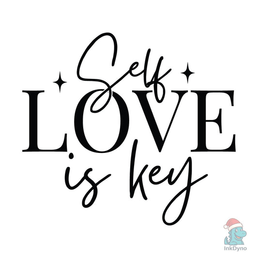 Self Love is Key Sleeve - DTF Transfer