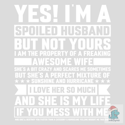 Husband Typography T-Shirt Design - DTF Transfer