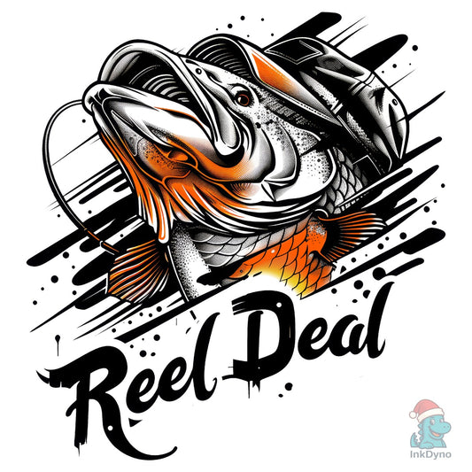 Reel Deal Bass Fishing - DTF Transfer