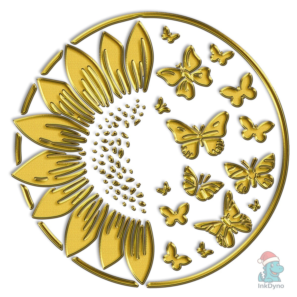 Sunflower Butterfly Sunflower