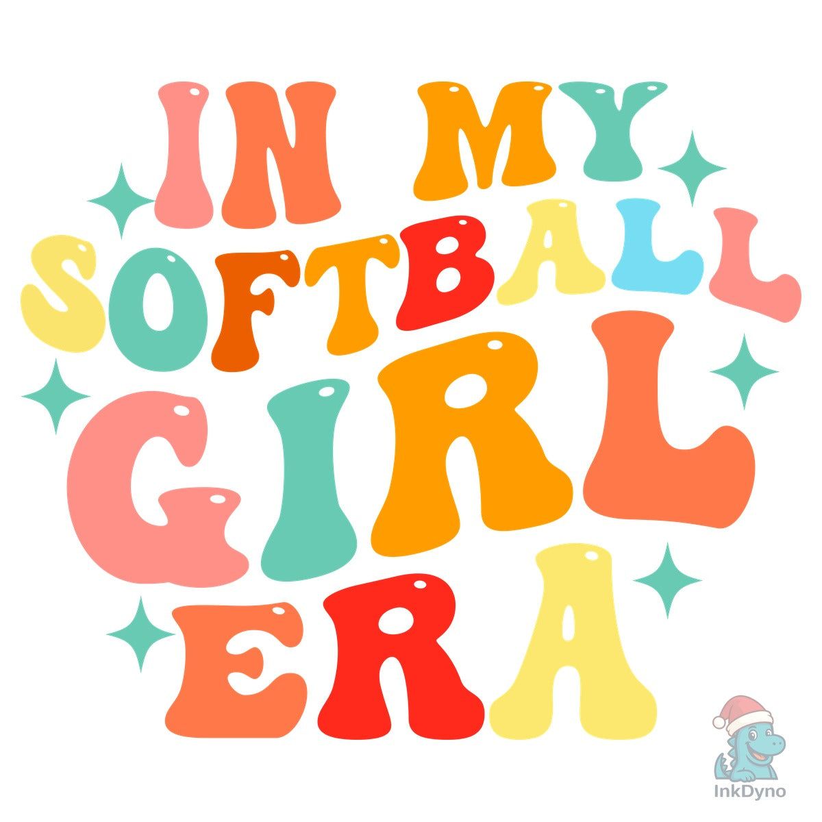 In My Softball Girl Era T-shirt