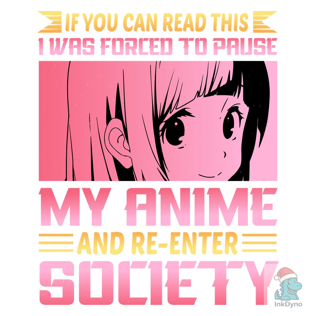 Forced to Pause Anime Tee