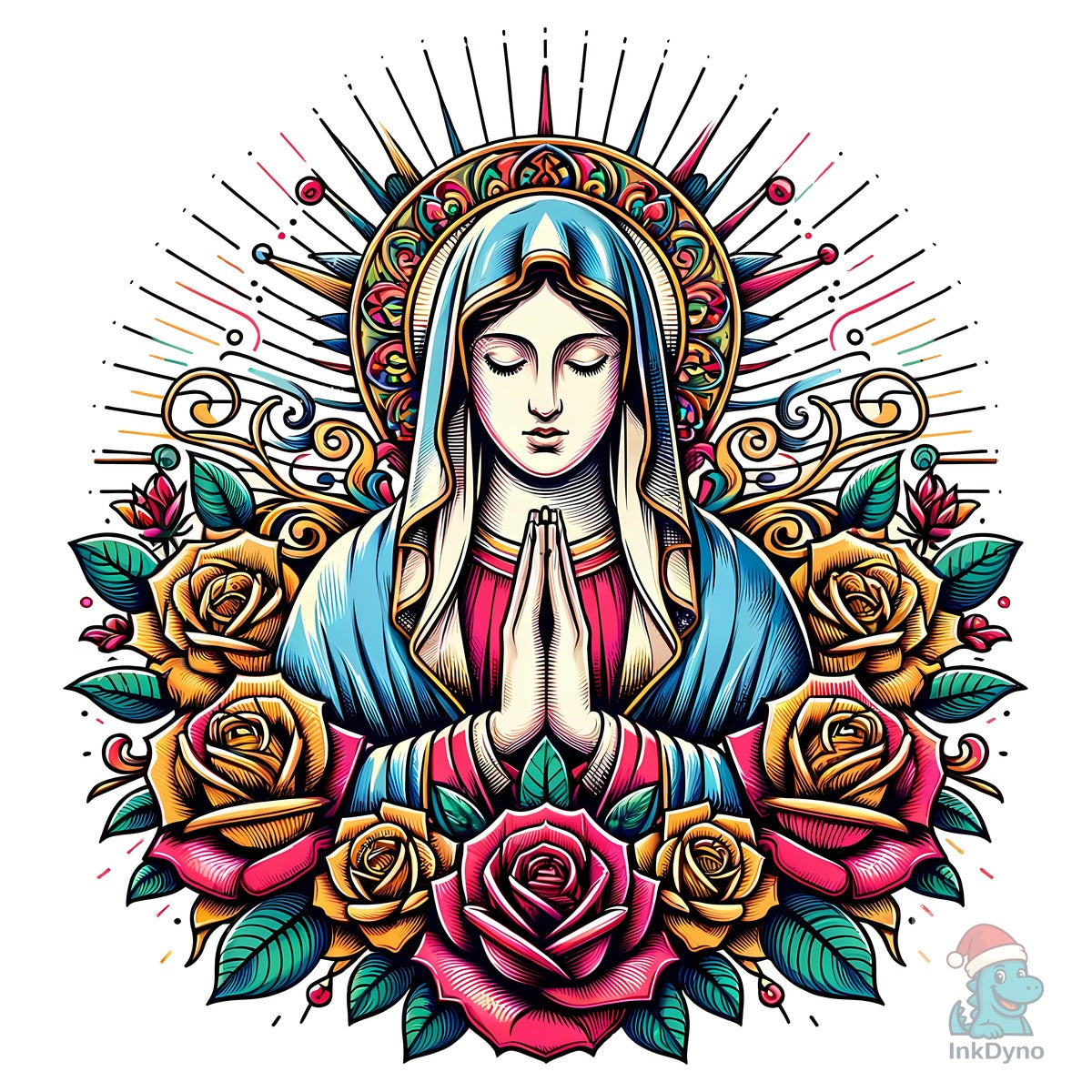 Mother of Jesus Rose
