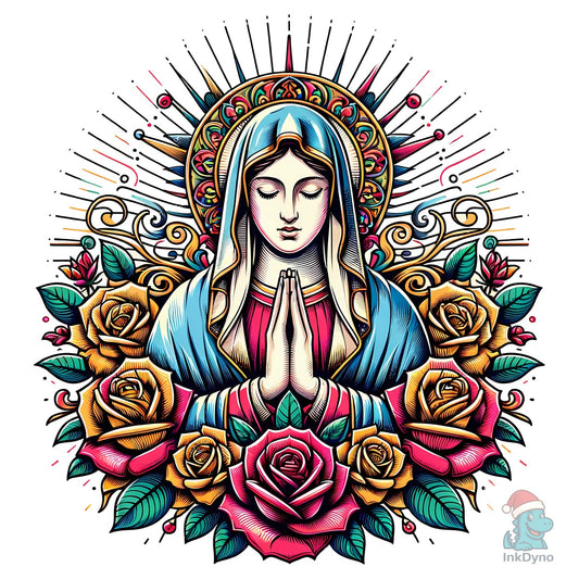 Mother of Jesus Rose - DTF Transfer