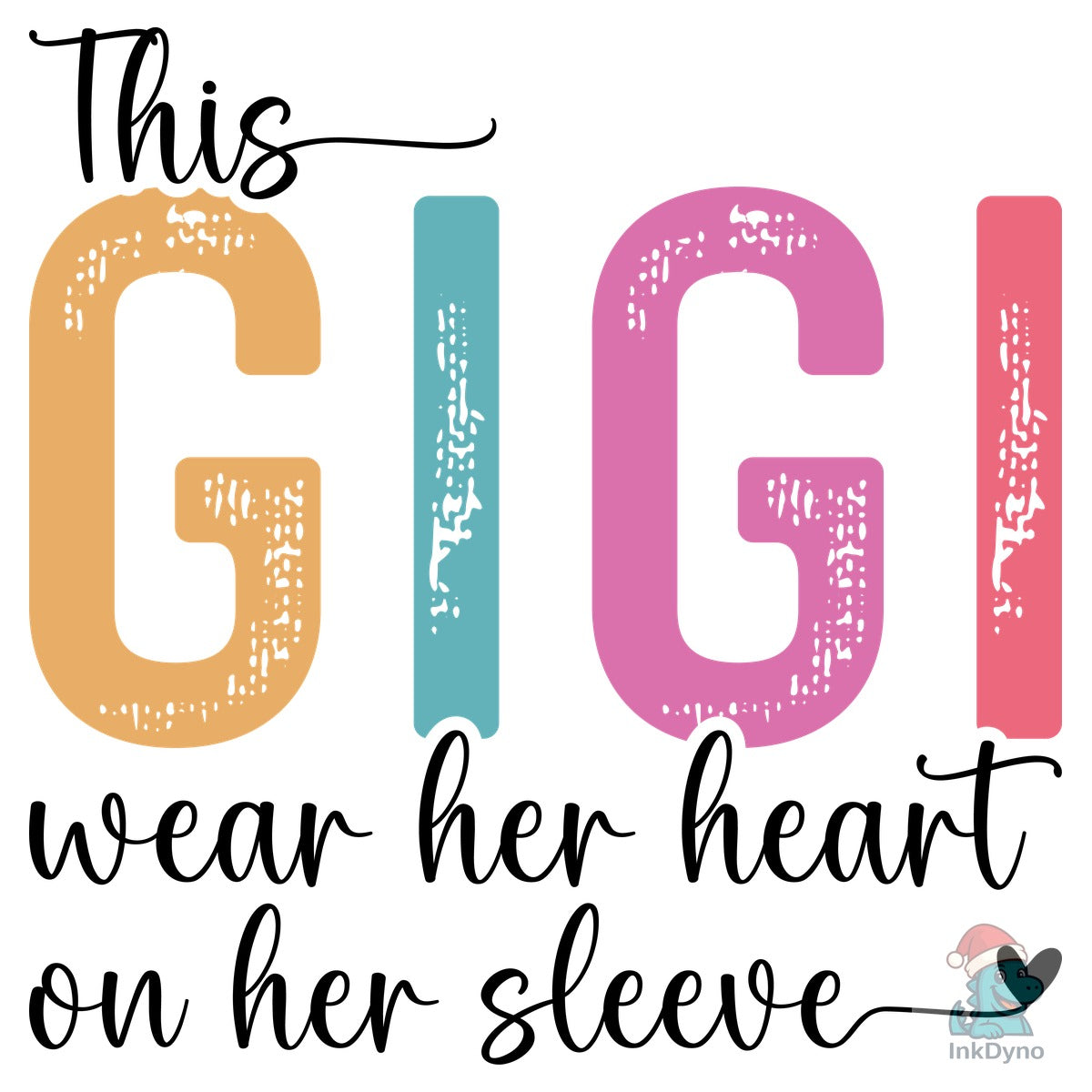 This Gigi Wear Her Heart on Her Sleeve