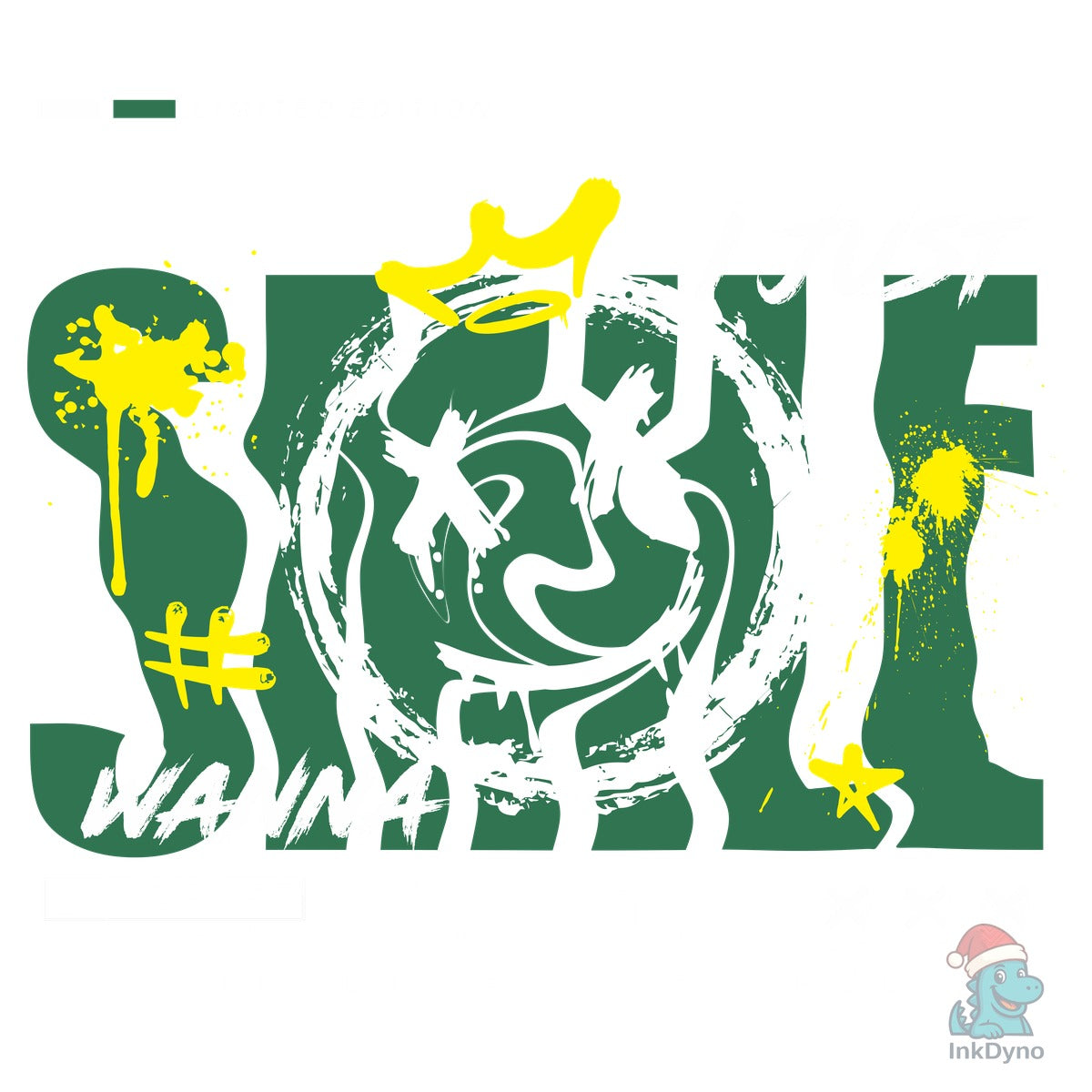 Graffiti Smile Streetwear T Shirt Design