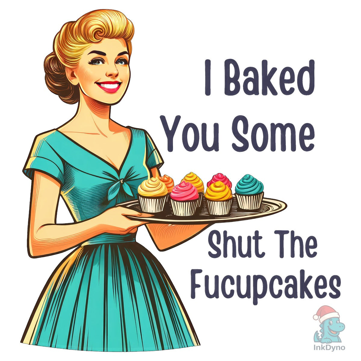 Shut the Fucupcakes Vintage Graphic