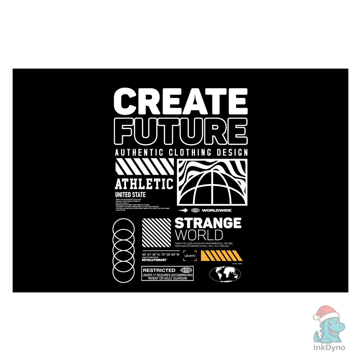 Future Streetwear Tshirt Design