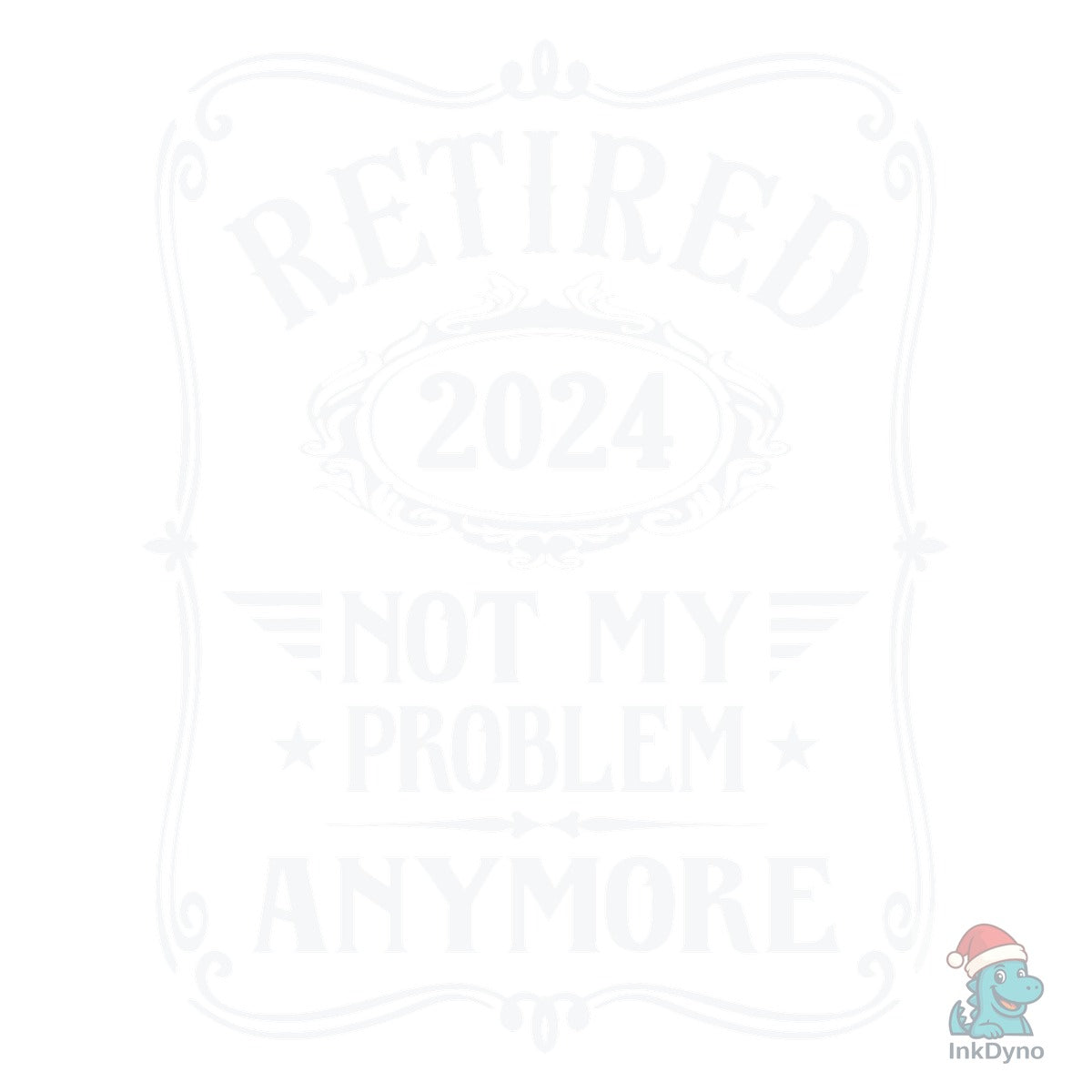 Retired 2024 Funny Retro Retirement