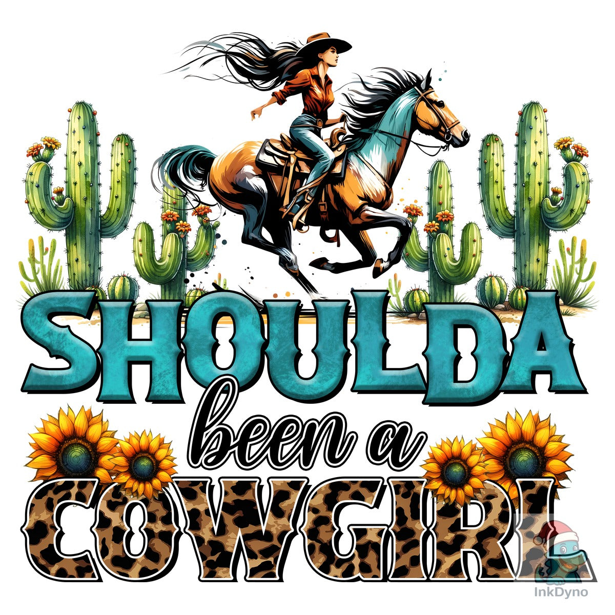 Shoulda Been a Cowgirl Western Rodeo