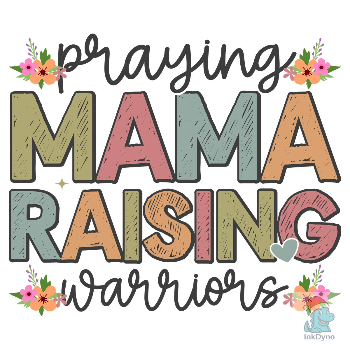 Christian Praying Mama Sublimation