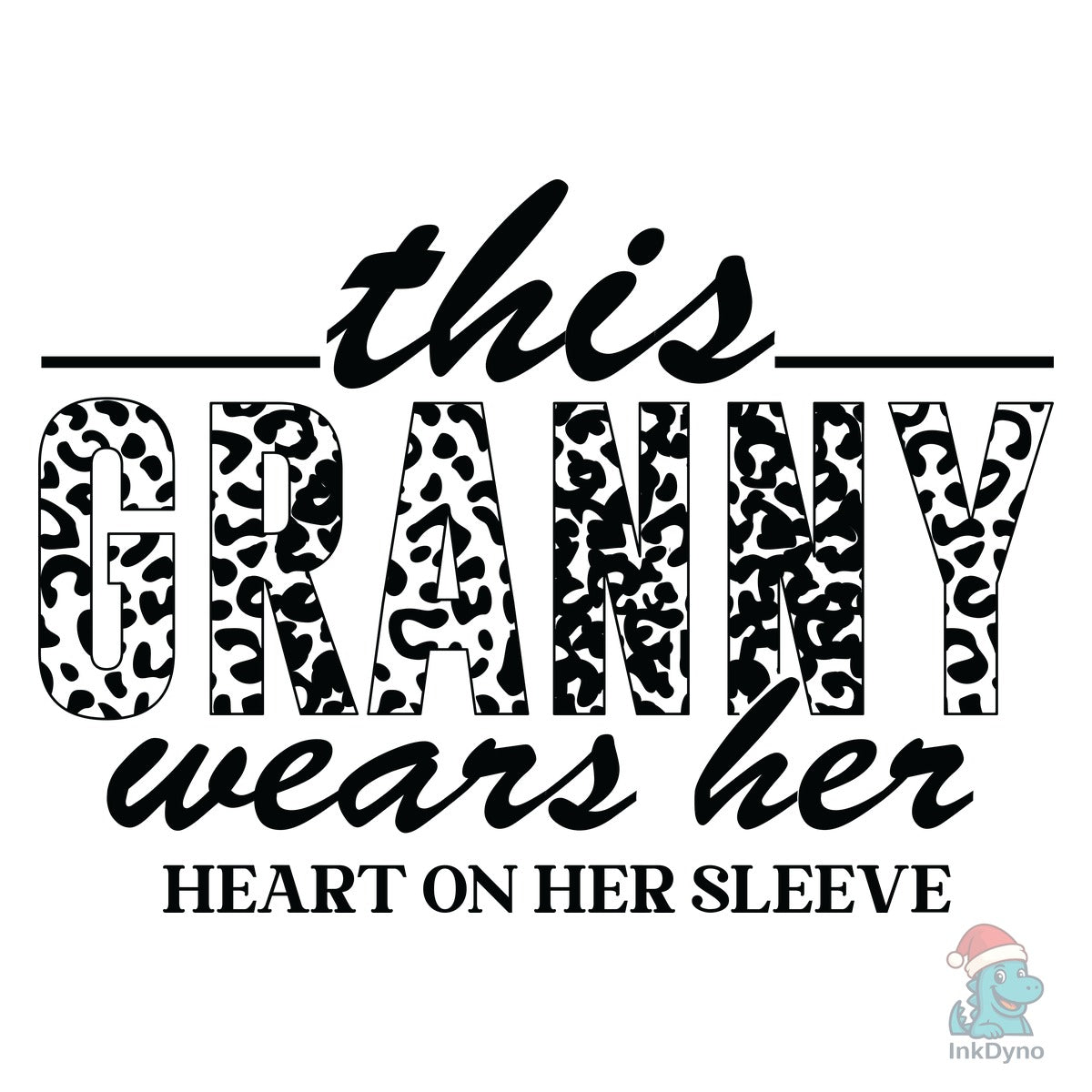 Granny Wears Her Heart on Her Sleeve SV