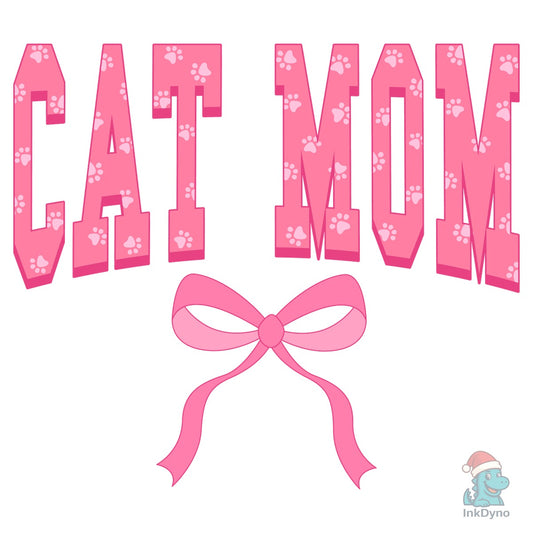Cat Mama Mom Mothers Day Coquette - DTF Transfer