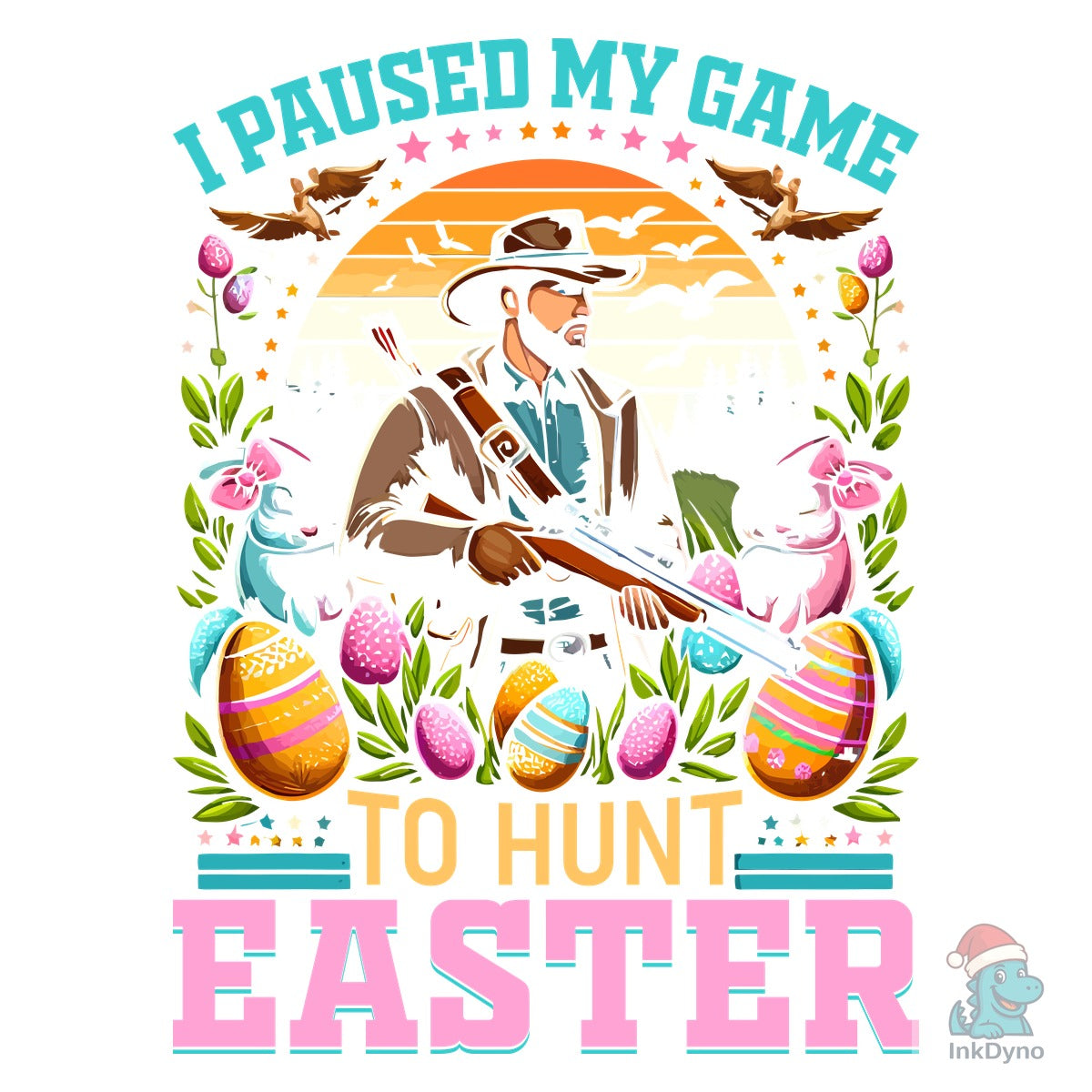 I Paused My Game to Hunt Easter T Shirt