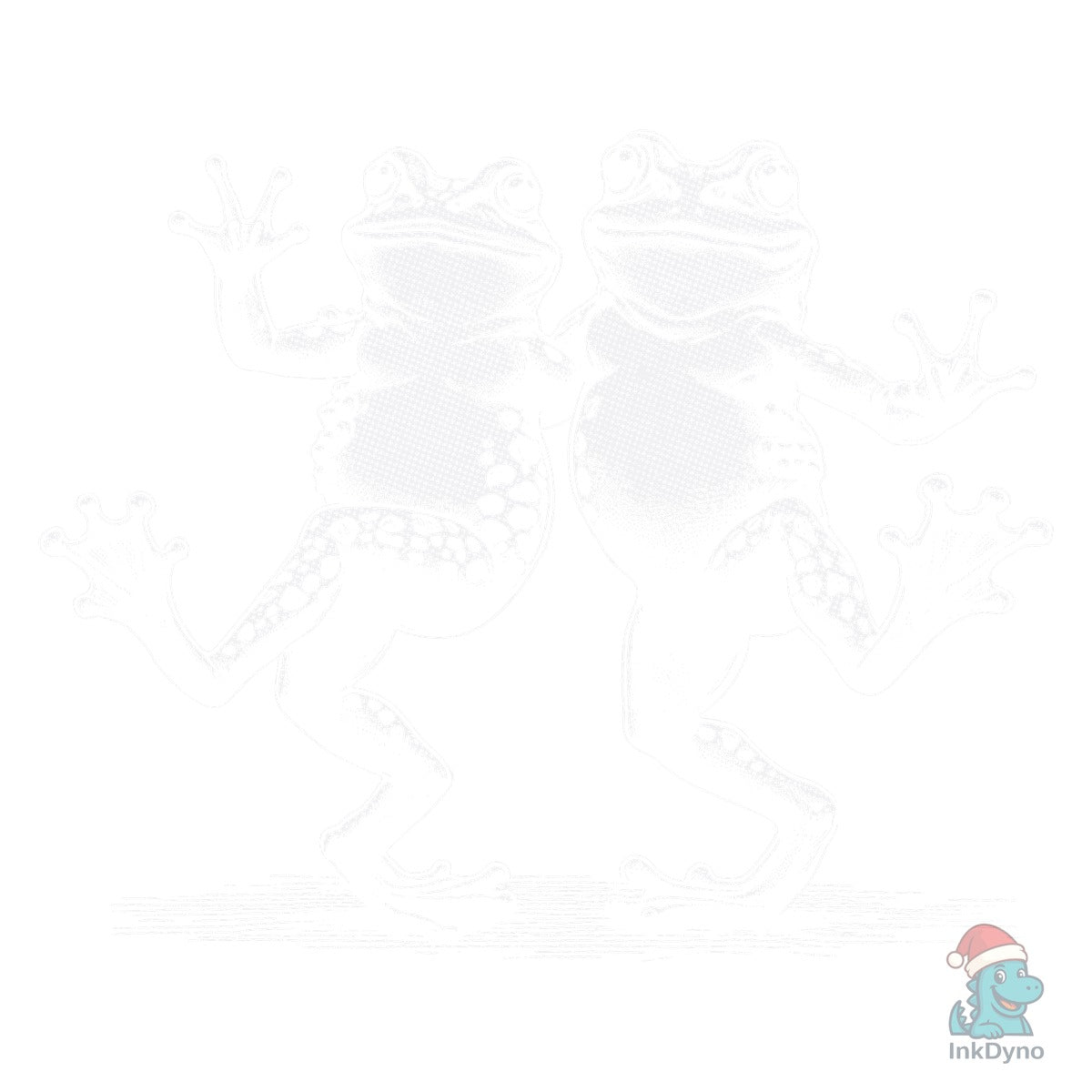 Couple Frogs Dancing