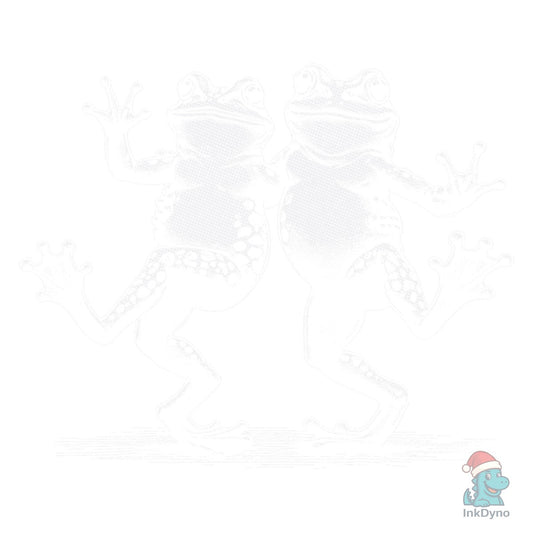 Couple Frogs Dancing - DTF Transfer