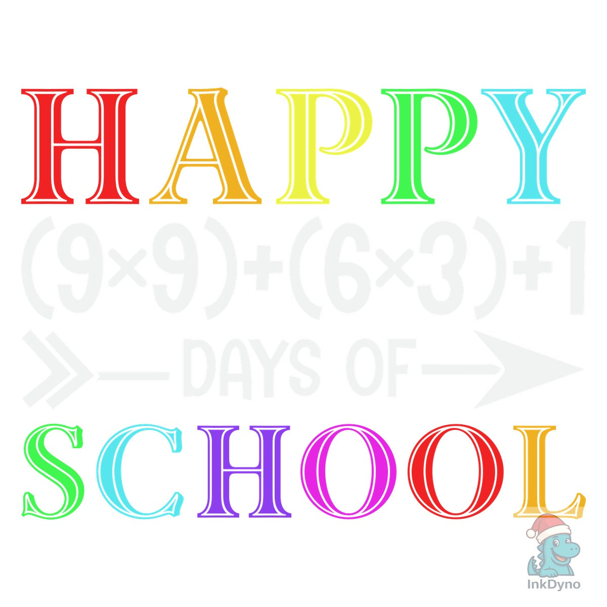 Happy 100 Days of School T-shirt