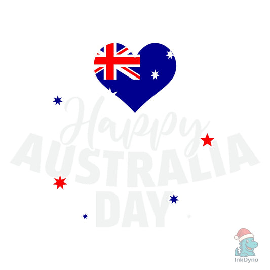 Happy Australia Day T-Shirt - DTF Transfer