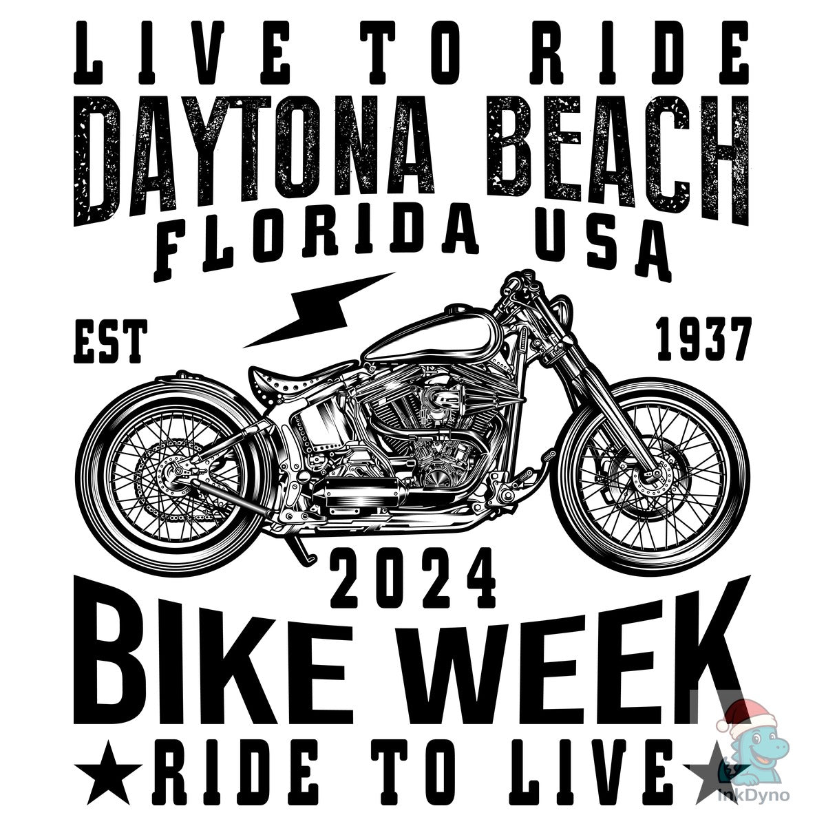 Live to Ride Daytona Beach Florida USA