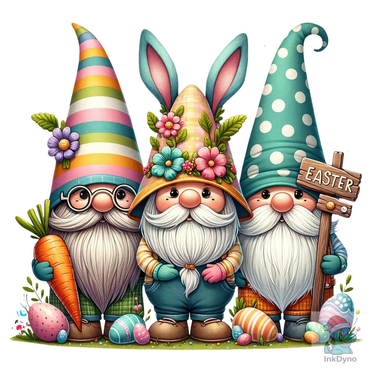 Easter Bunny Spring Gnome Easter