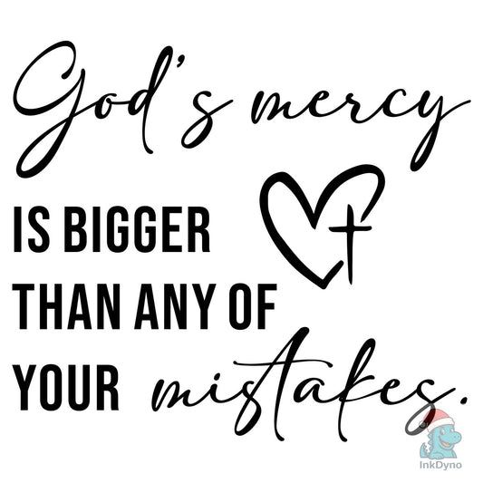 God Is Bigger Christian Heat - DTF Transfer