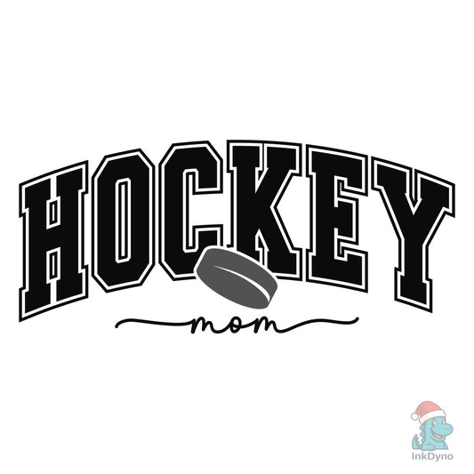 Hockey Mom Retro Hockey Mama - DTF Transfer