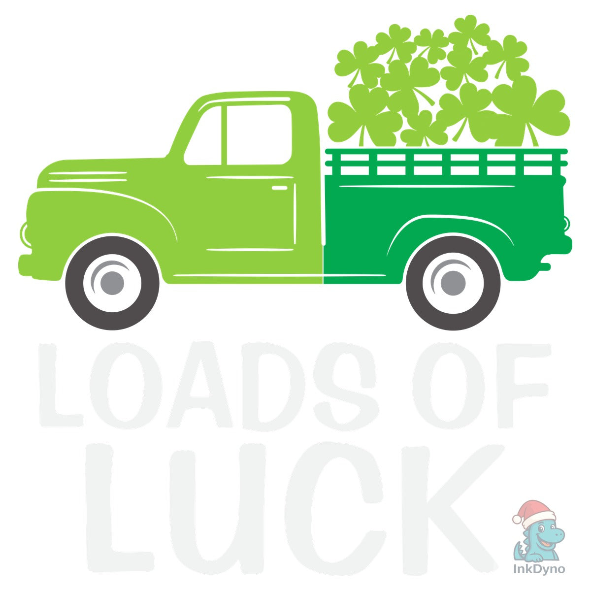 Loads of Luck Tractor St Patrick's Day