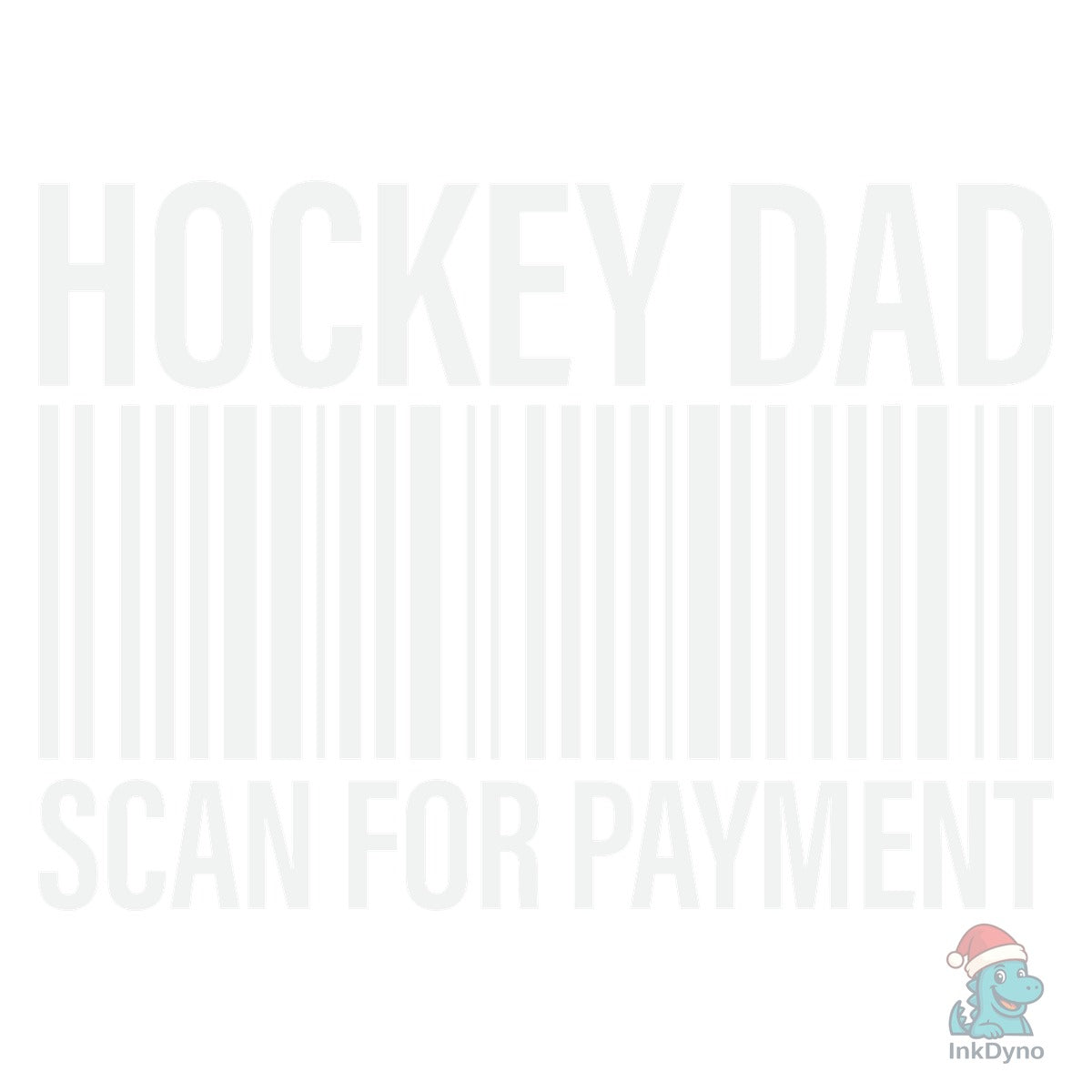 Hockey Dad Scan for Payment T-shirt