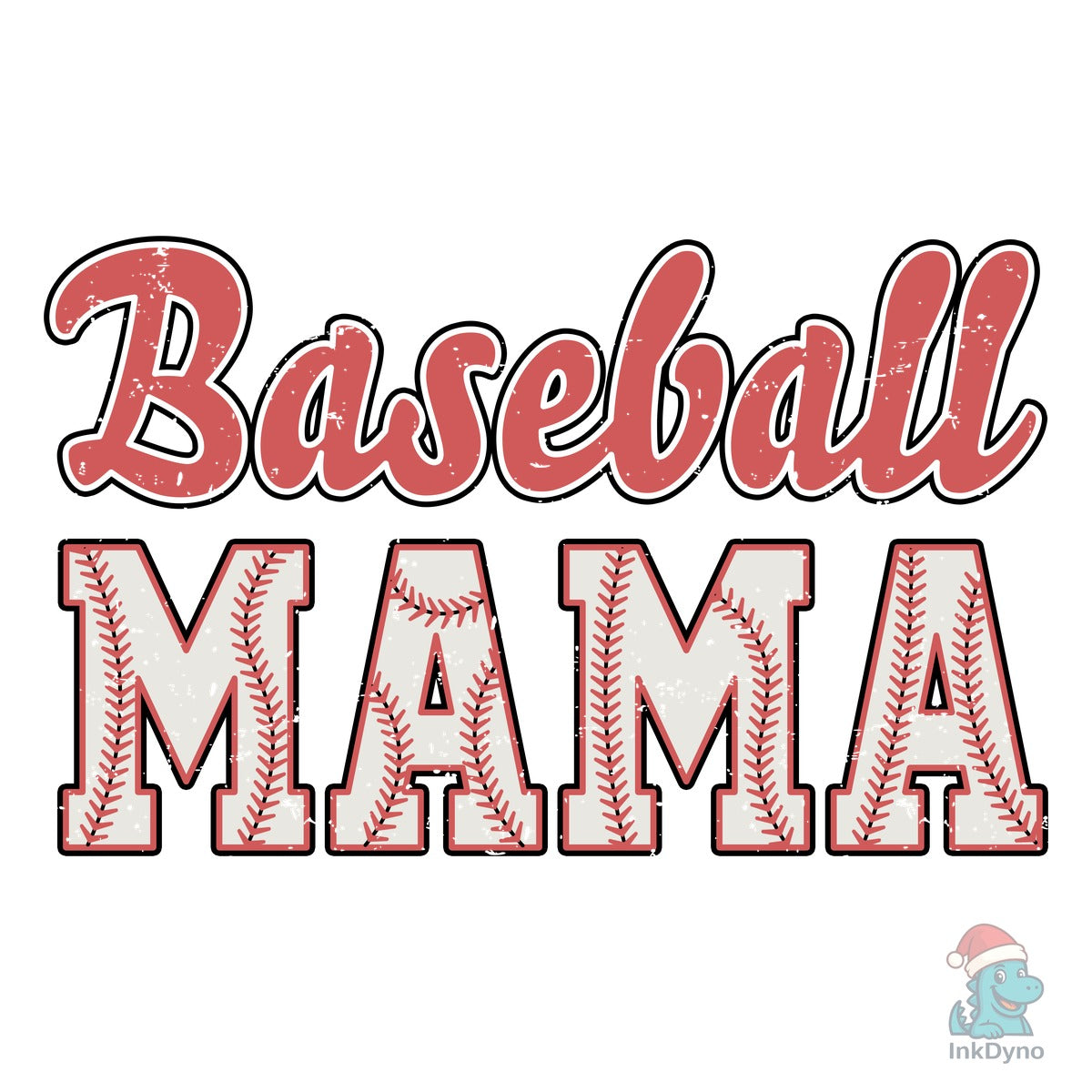Retro Baseball Mama Sublimation DTF