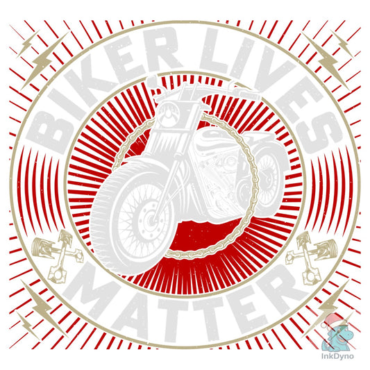 Biker Lives Matter Motorcycle T-Shirt - DTF Transfer