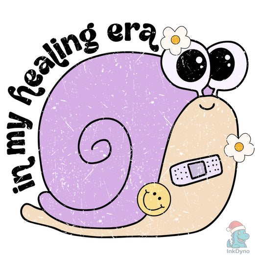 In My Healing Era Snail - DTF Transfer