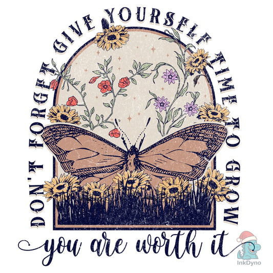 Give Yourself Time - Self Love - DTF Transfer