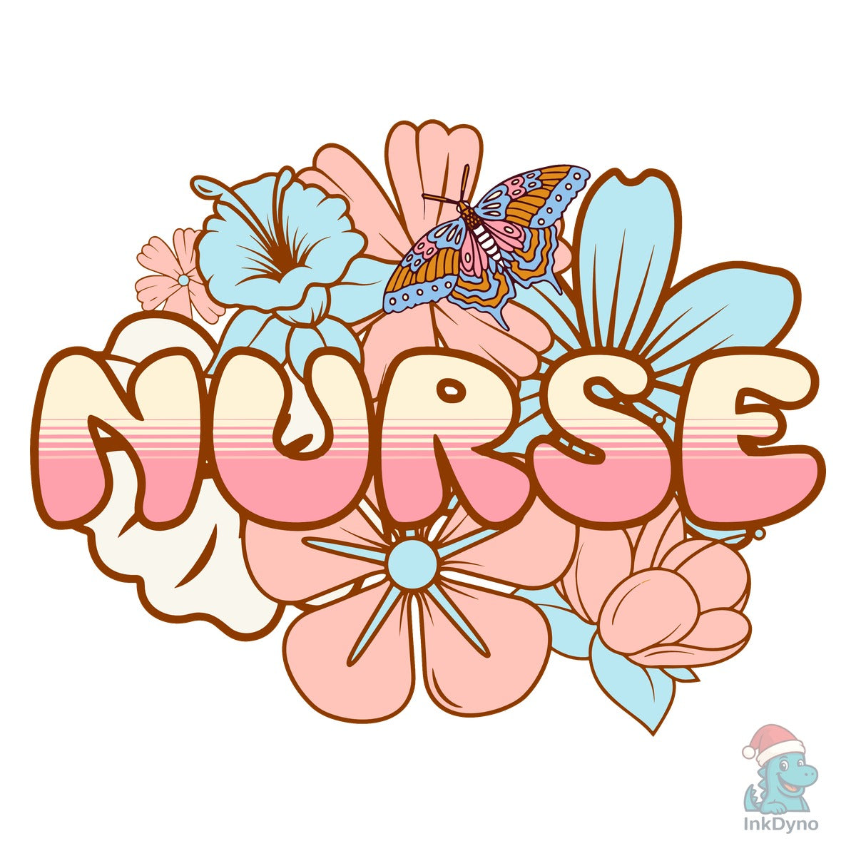 Floral Nurse Nurse Sublimation
